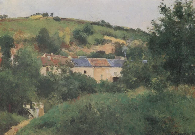 View of the Côte des Gratte-Coqs, Pontoise