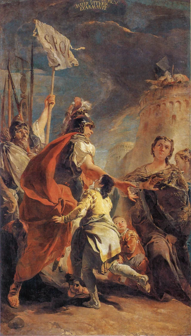 Coriolanus at the Walls of Rome