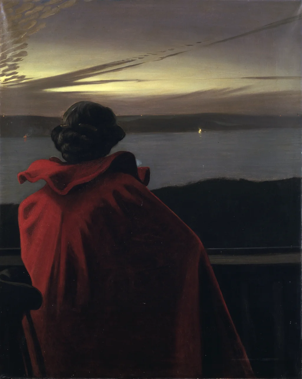 Mittsommernacht am Vejle-Fjord