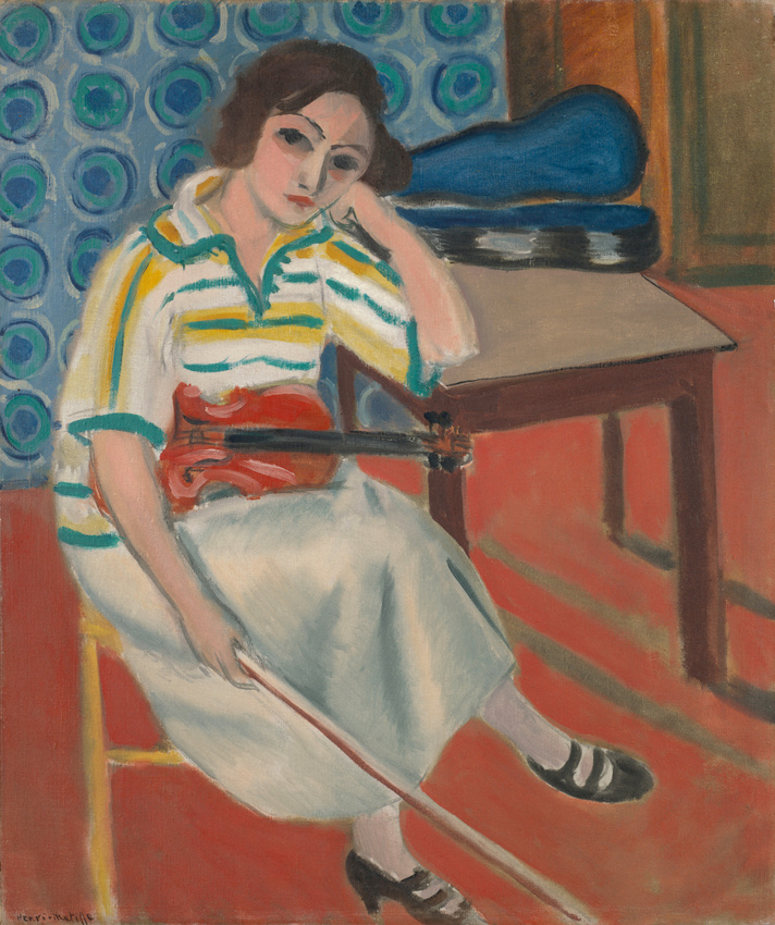 Mulher com violino