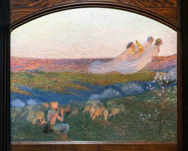 Berger et ses trois muses