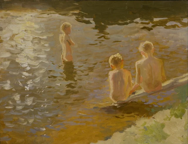Bathing Boys