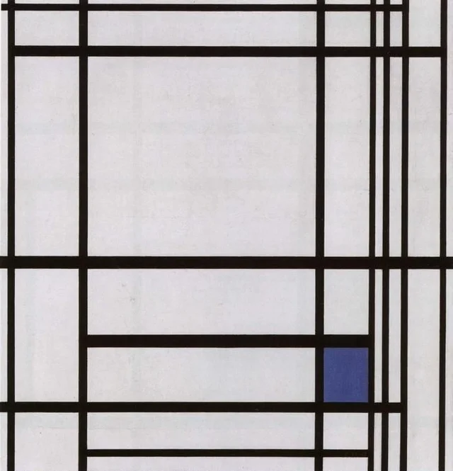 Composition de lignes et couleur: III