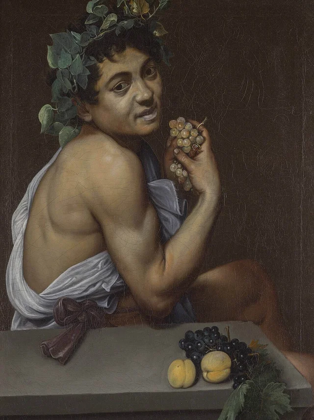 Self-Portrait as Bacchus