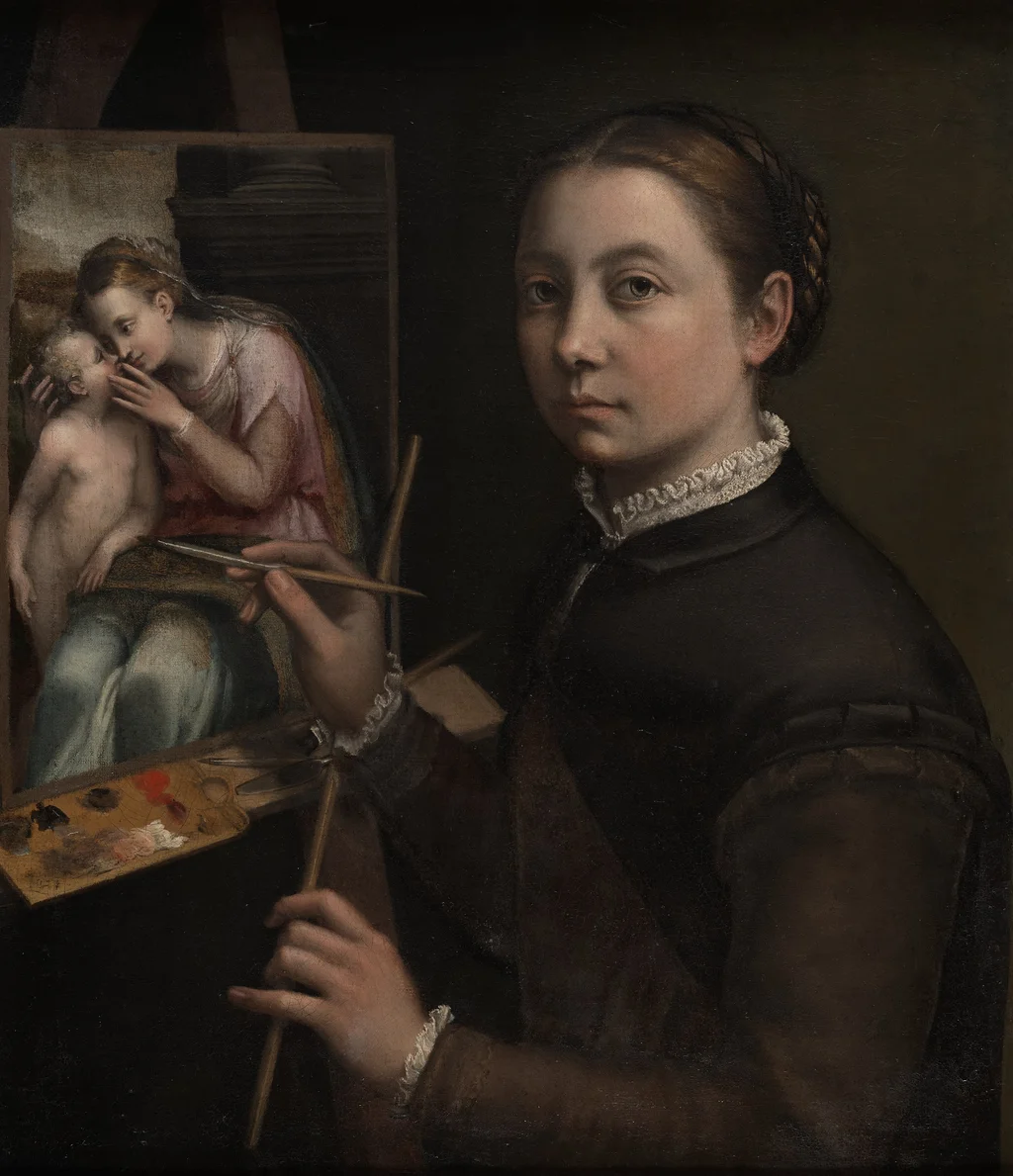 Autoportrait au chevalet