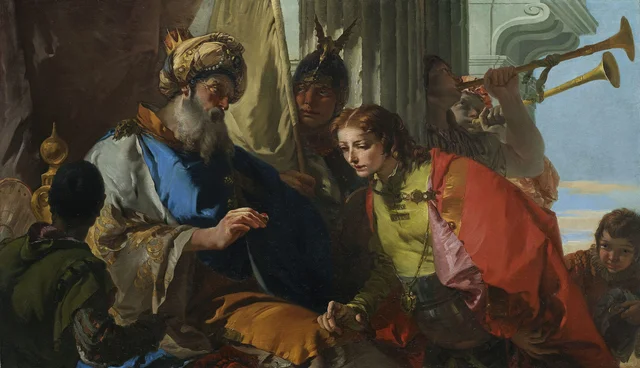 Joseph receiving Pharaoh's Ring