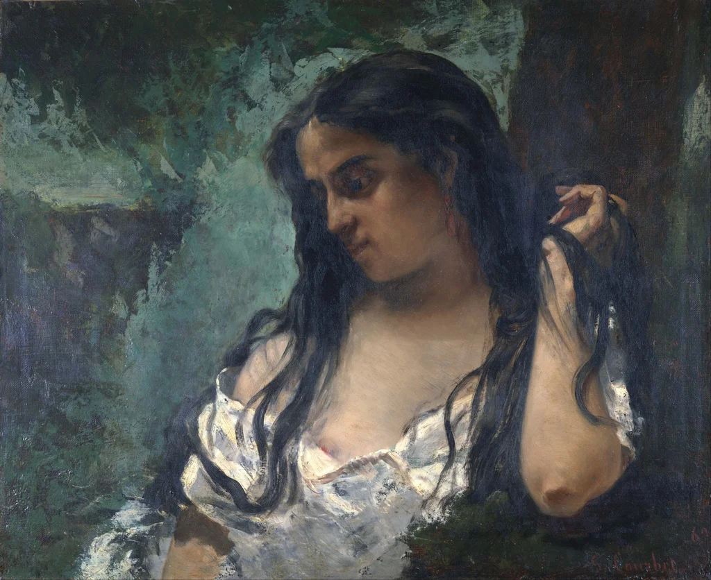 Gitana pensativa