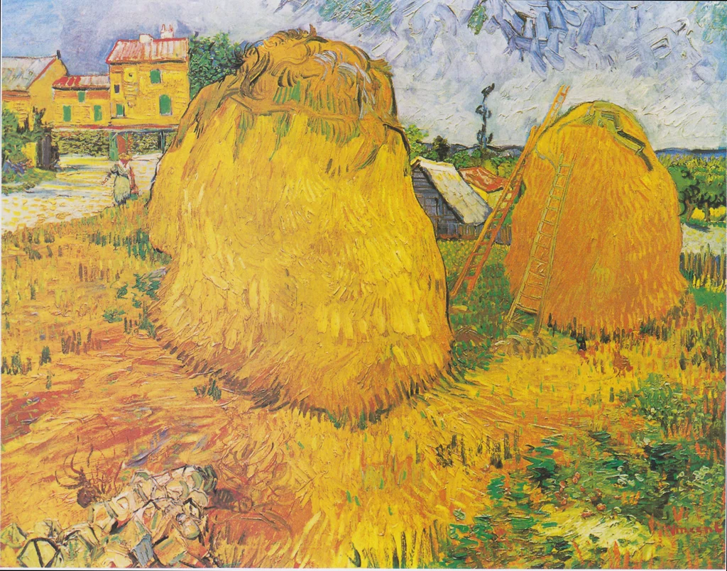 Wheat Stacks in Provence