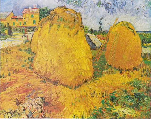Wheat Stacks in Provence