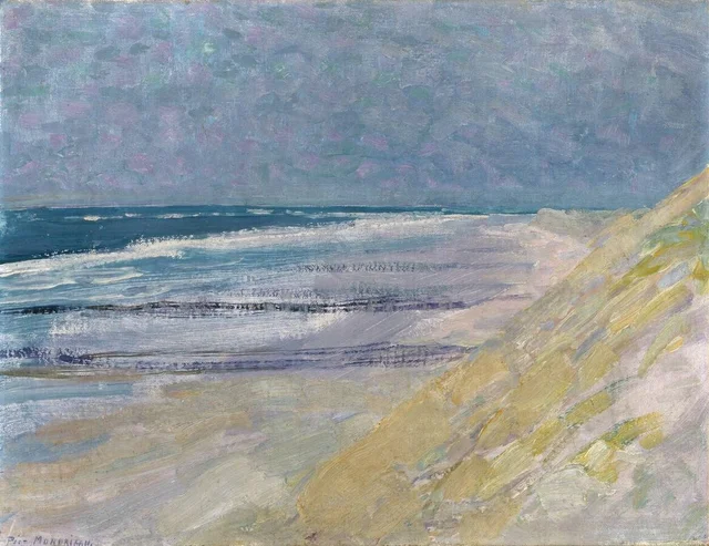 Beach with three or four piers at Domburg