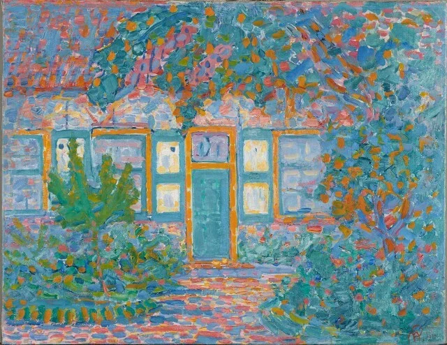 House in sunlight