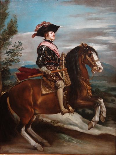 Portrait of Philip IV of Spain on Horseback