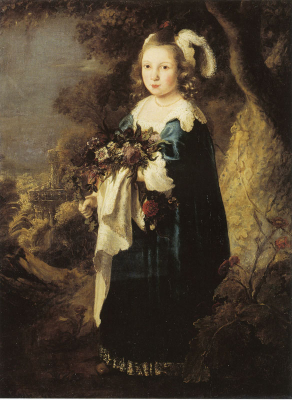 A Girl as Flora