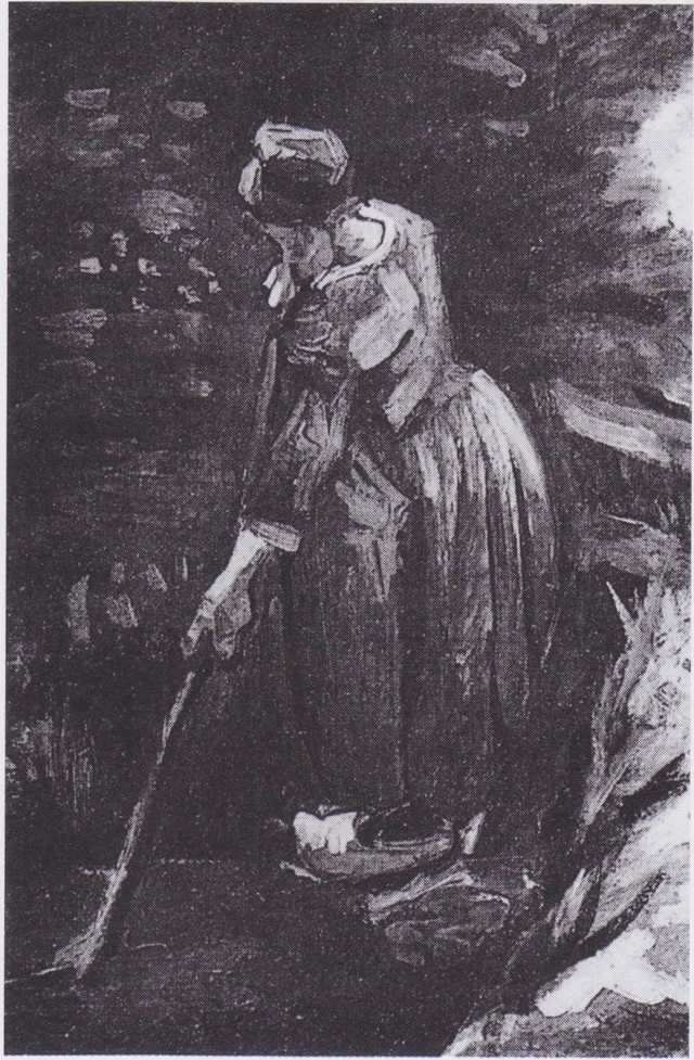 Peasant Woman Raking