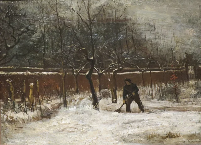Winter (The Vicarage Garden under Snow)
