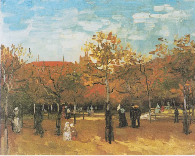 People Walking in a Park