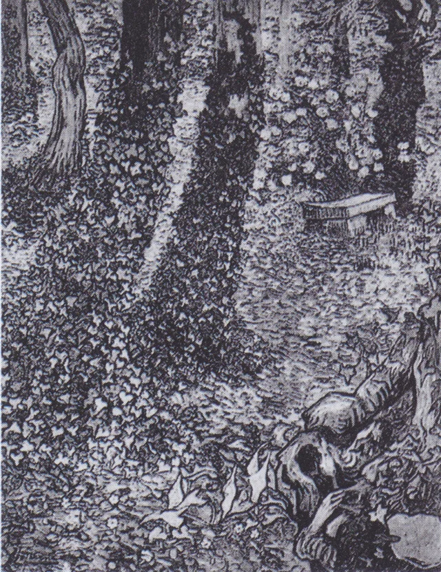 Corner in the Garden of Saint-Paul Hospital, A