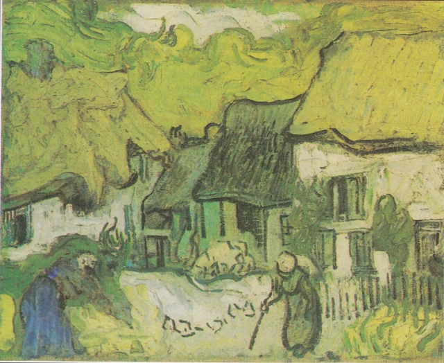 Strohgedeckte Hütten in Jorgus
