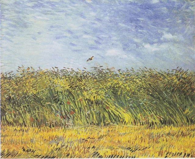 Wheat Field with a Lark