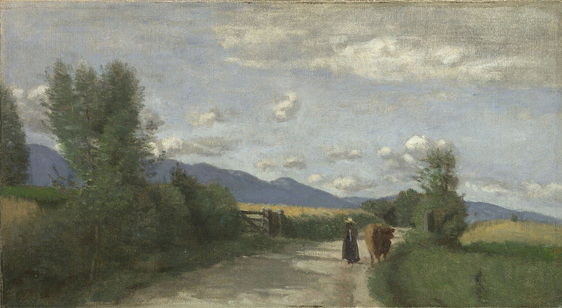 Dardagny, mattina