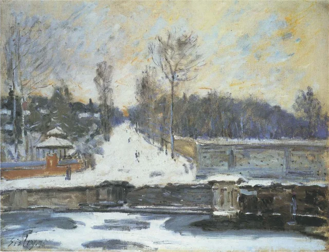 The Watering Place at Marly-le-Roi