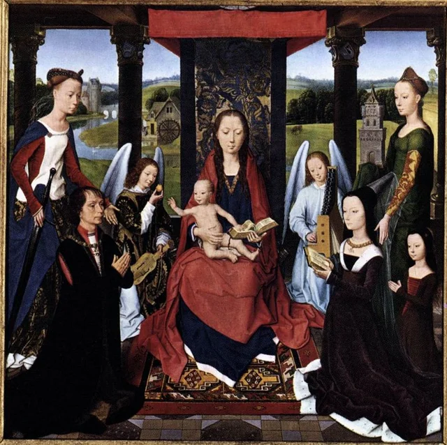 Donne-Triptychon (Mitteltafel)