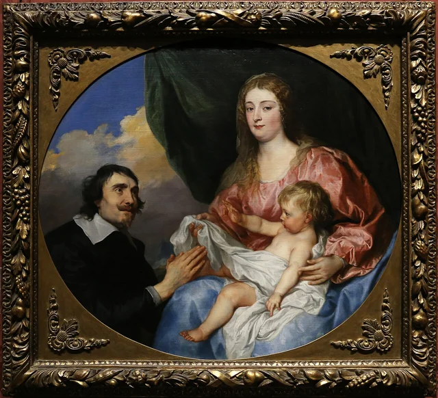 The Abbé Scaglia adoring the Virgin and Child