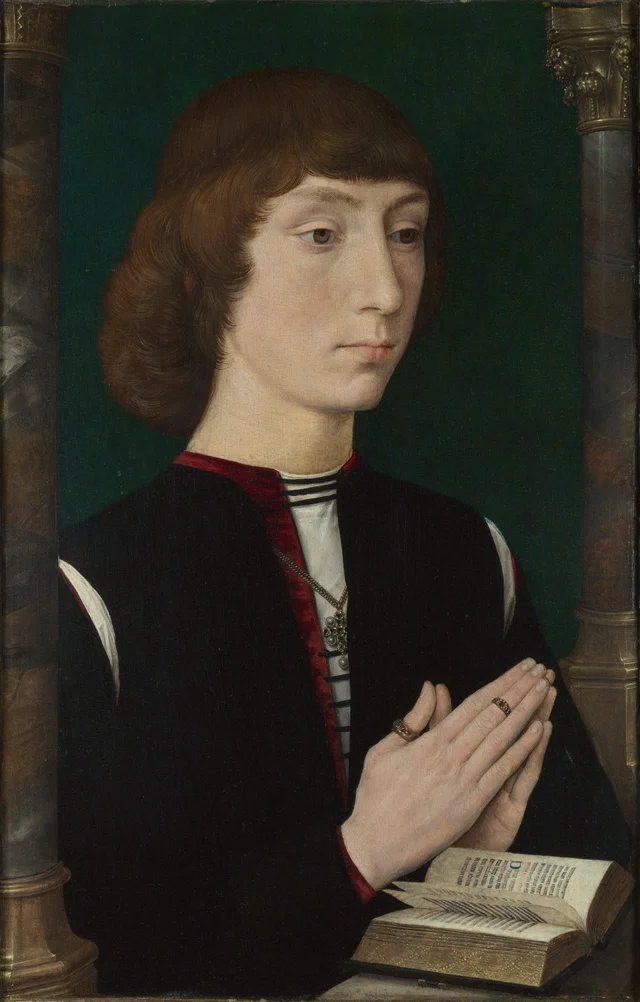 A Young Man at Prayer