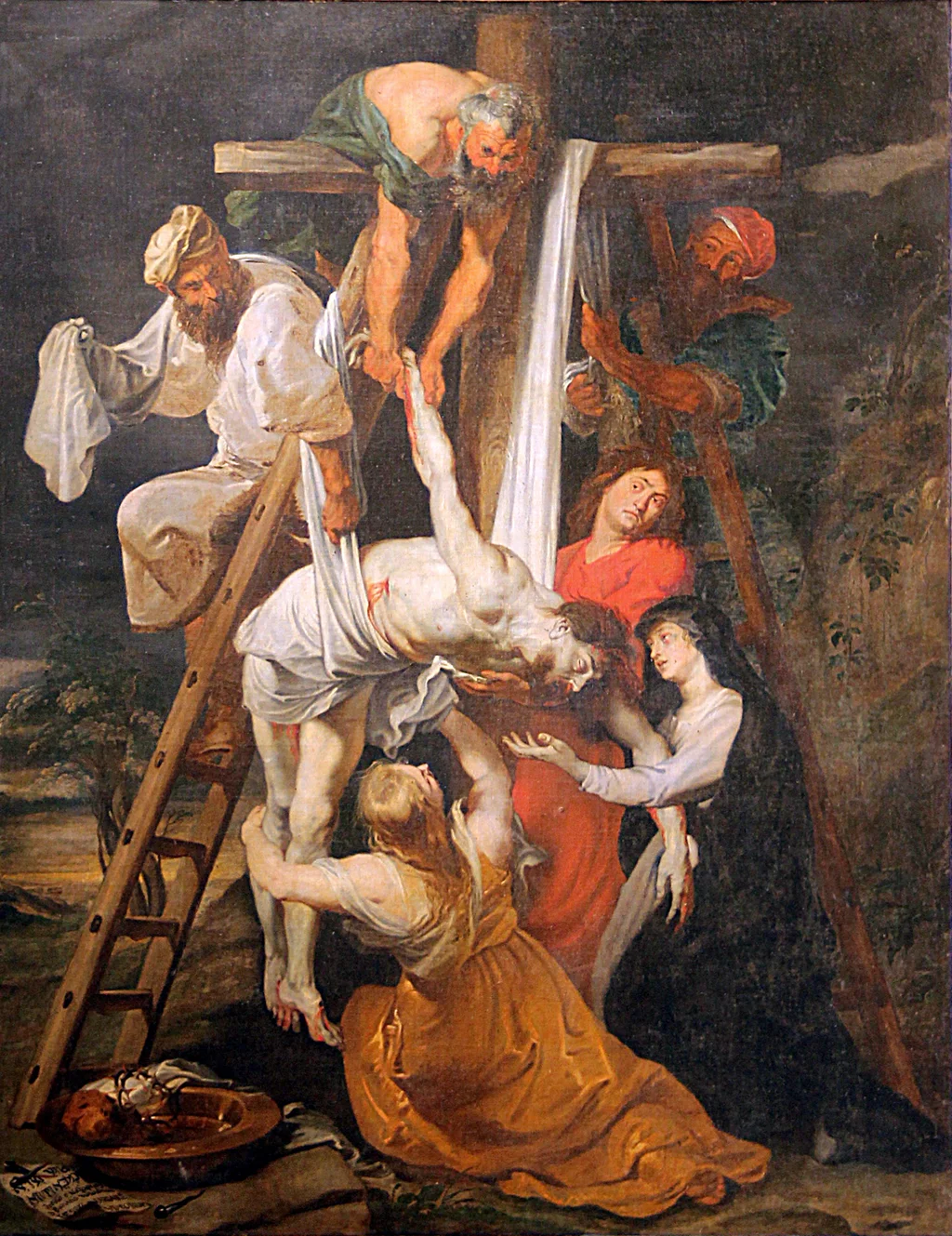 O descimento da cruz de Peter Paul Rubens (Saint-Omer)