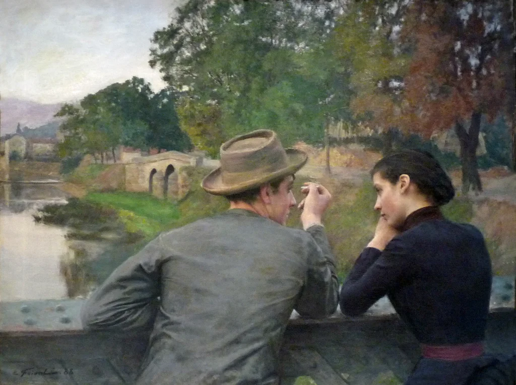 Los enamorados (Tarde de otoño)