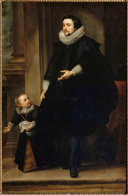 Portrait of a Gentleman with his Son