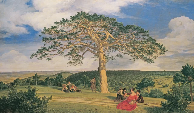 The Broad Pine near the Brühl at Mödling