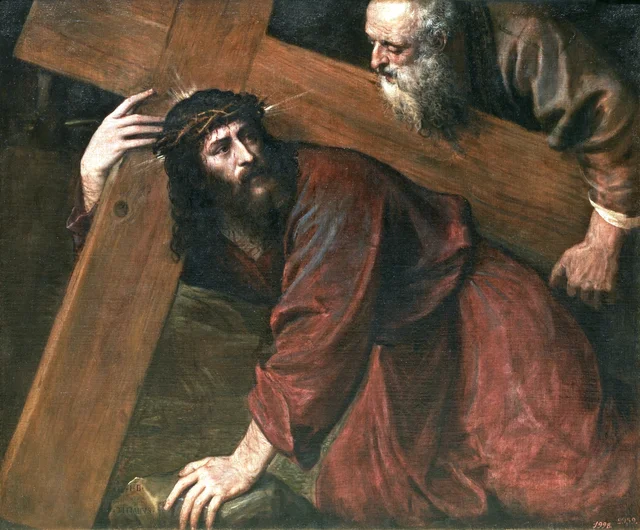 Christus auf dem Weg nach Golgatha