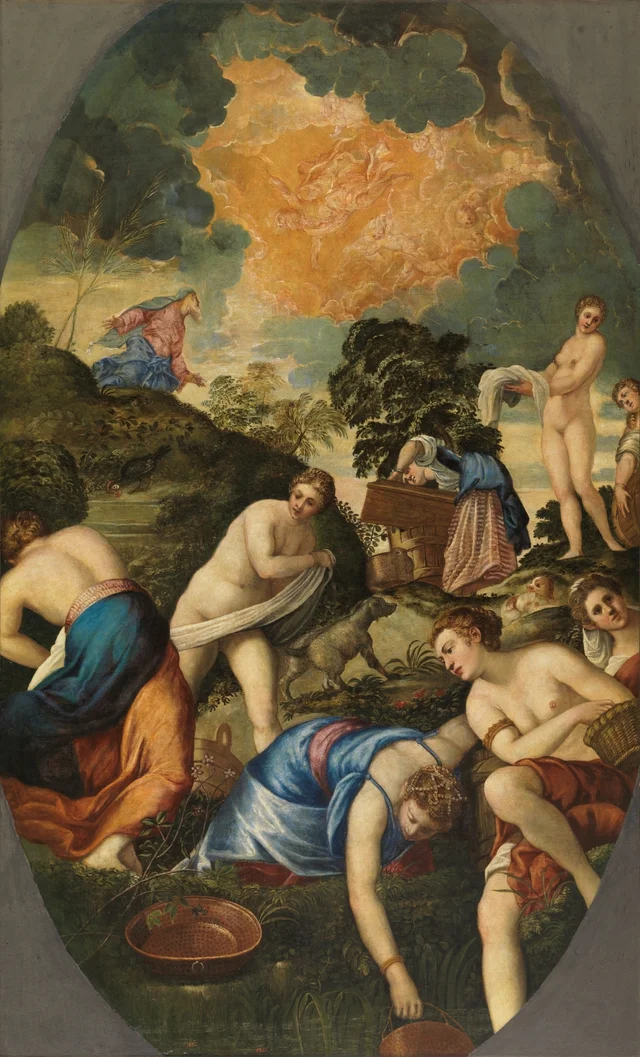 La purificación de las vírgenes madianitas