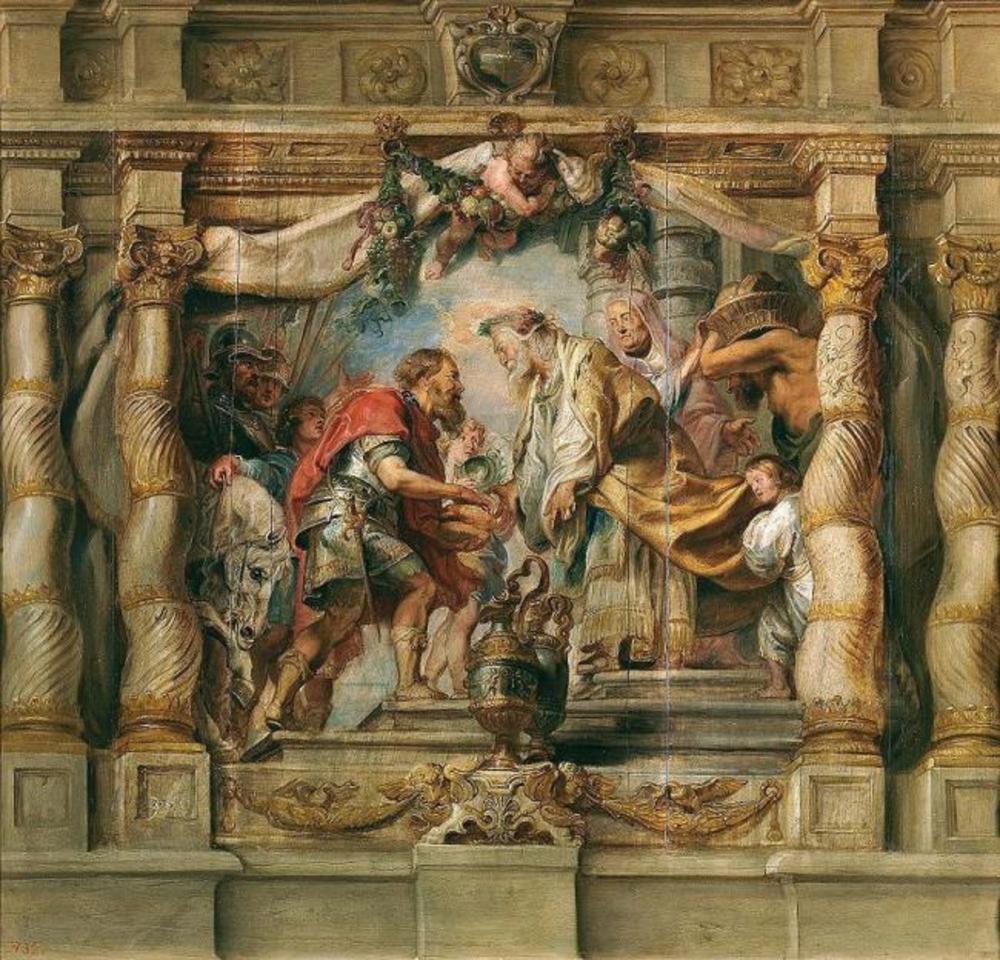 L'incontro di Abramo e Melchisedec