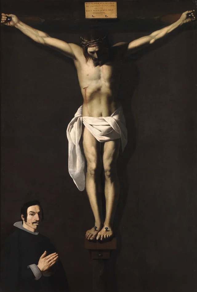 Le Christ crucifié avec un donateur