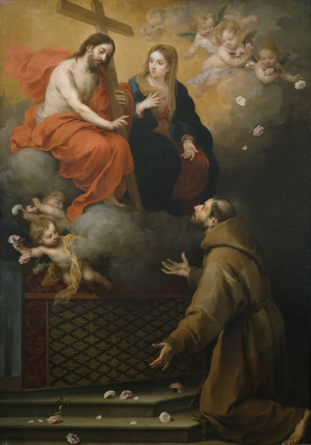 La visione di San Francesco alla Porziuncola