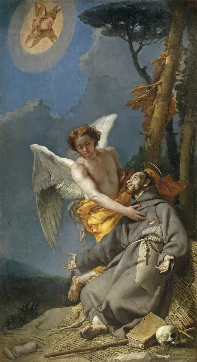 Saint Francis of Assisi receiving the Stigmata