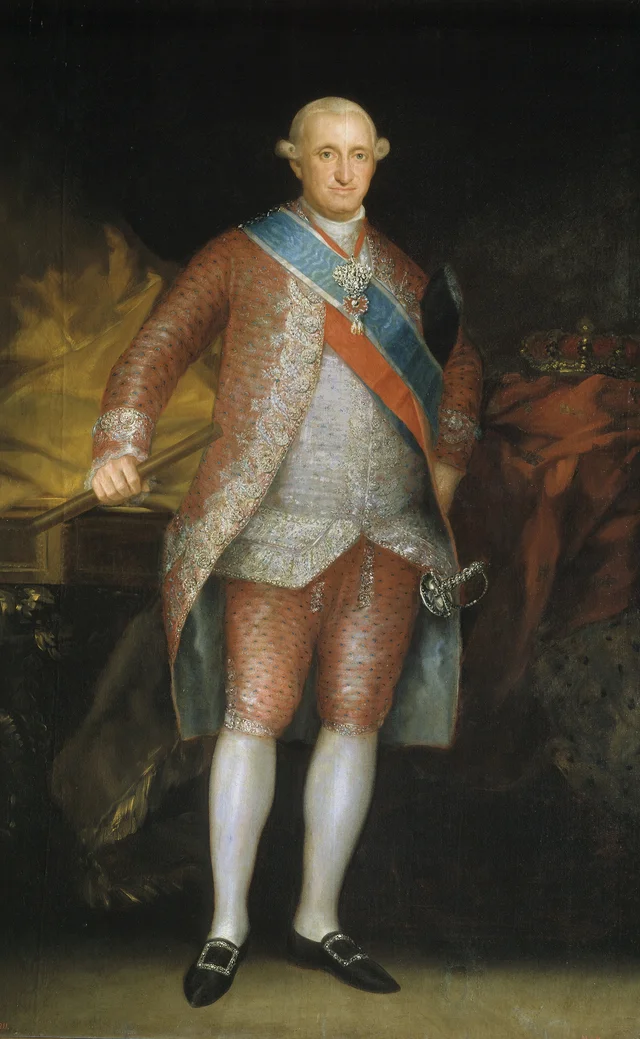 Carlo IV in abito di corte