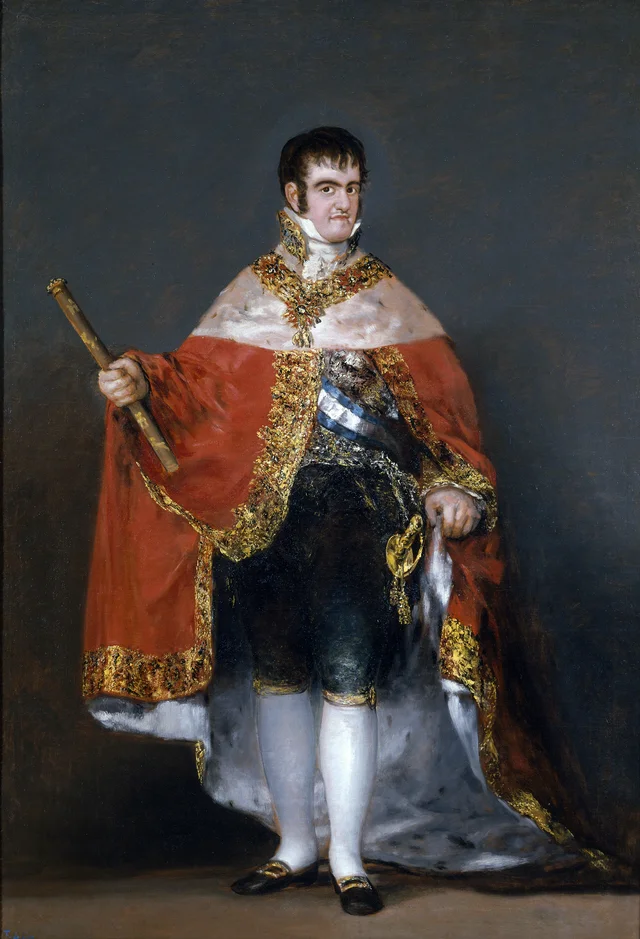 Ferdinando VII in abito di corte