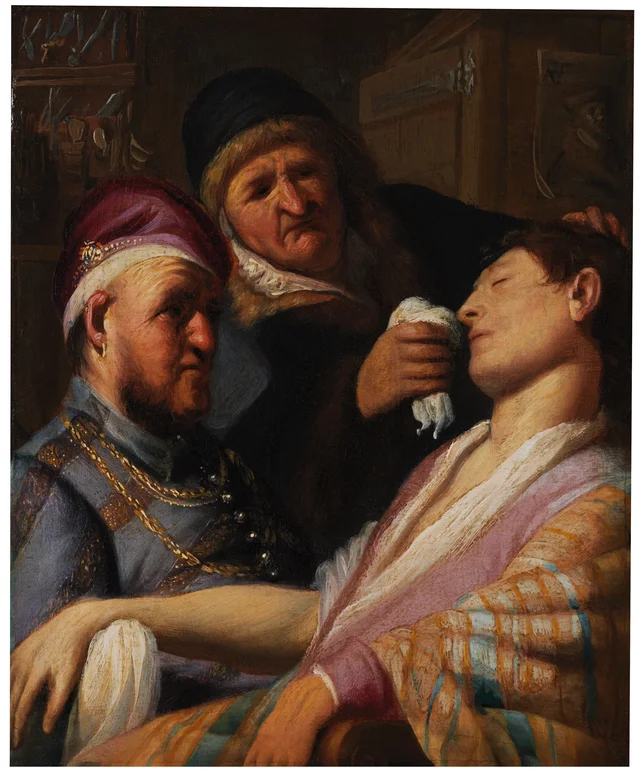 Unconscious Patient (Allegory of Smell)