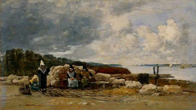Plougastel: Krabbenfischerinnen