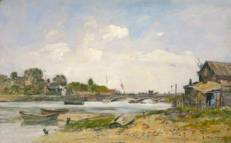 Il ponte sul Touques a Deauville