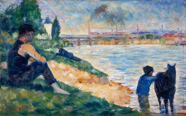 Baden in Asnières (Studie III)
