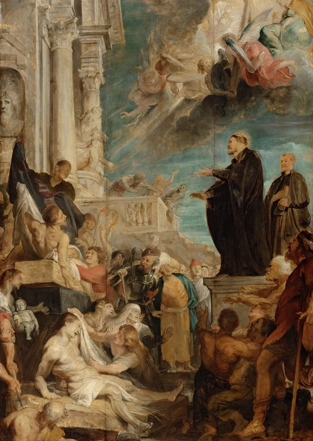 Die Wunder des heiligen Franz Xaver, Modello