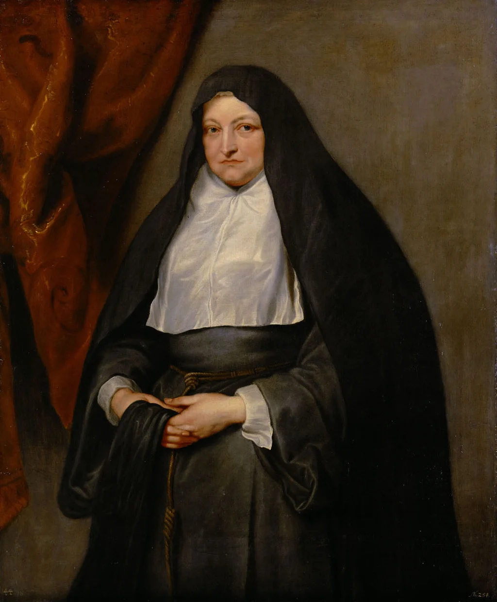 Infanta Isabella Clara Eugenia, portrait as a widow