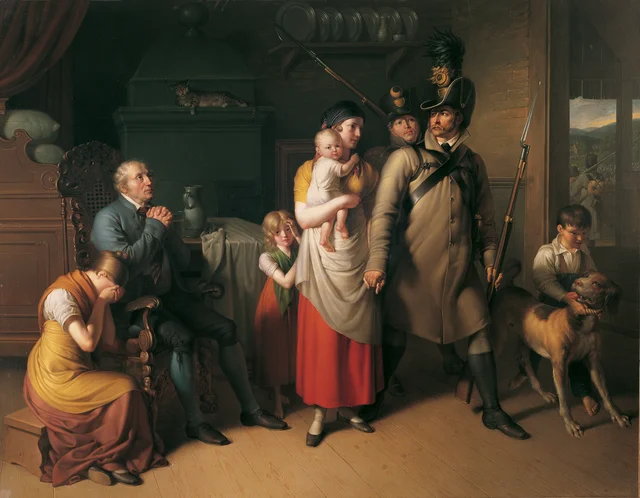 The Militiaman's Departure