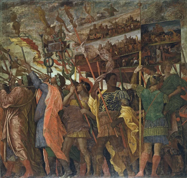 The Triumphs of Caesar: 1. The Picture-Bearers