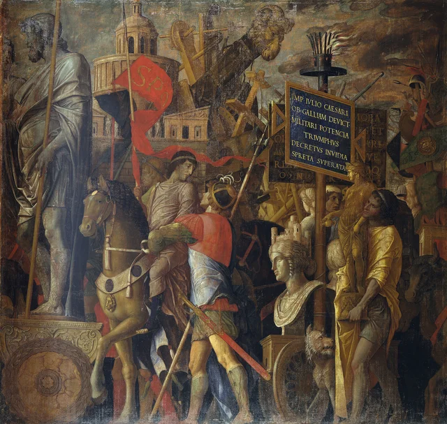 The Triumphs of Caesar: 2. The Bearers of Standards and Siege Equipment