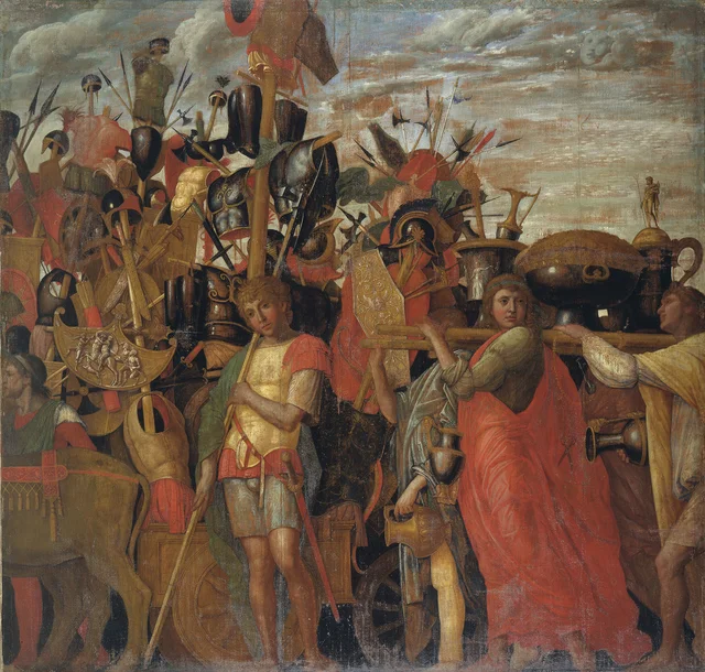 The Triumphs of Caesar: 3. The Bearers of Trophies and Bullion